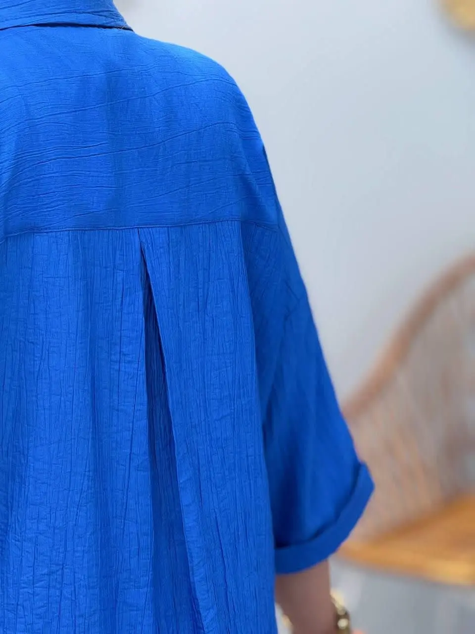 3484-شومیز دوجیب نیکا